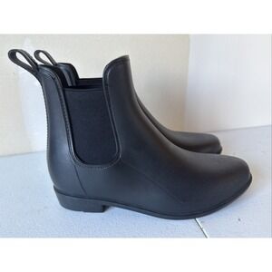 A New Day Womens Size 8 Chelsea Rubber Water-Resistant Waterproof Rain Boots
